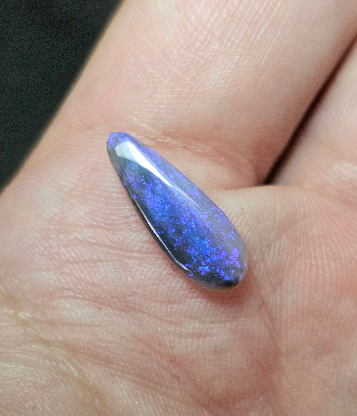 2.70cts Blue Black Opal (V6)