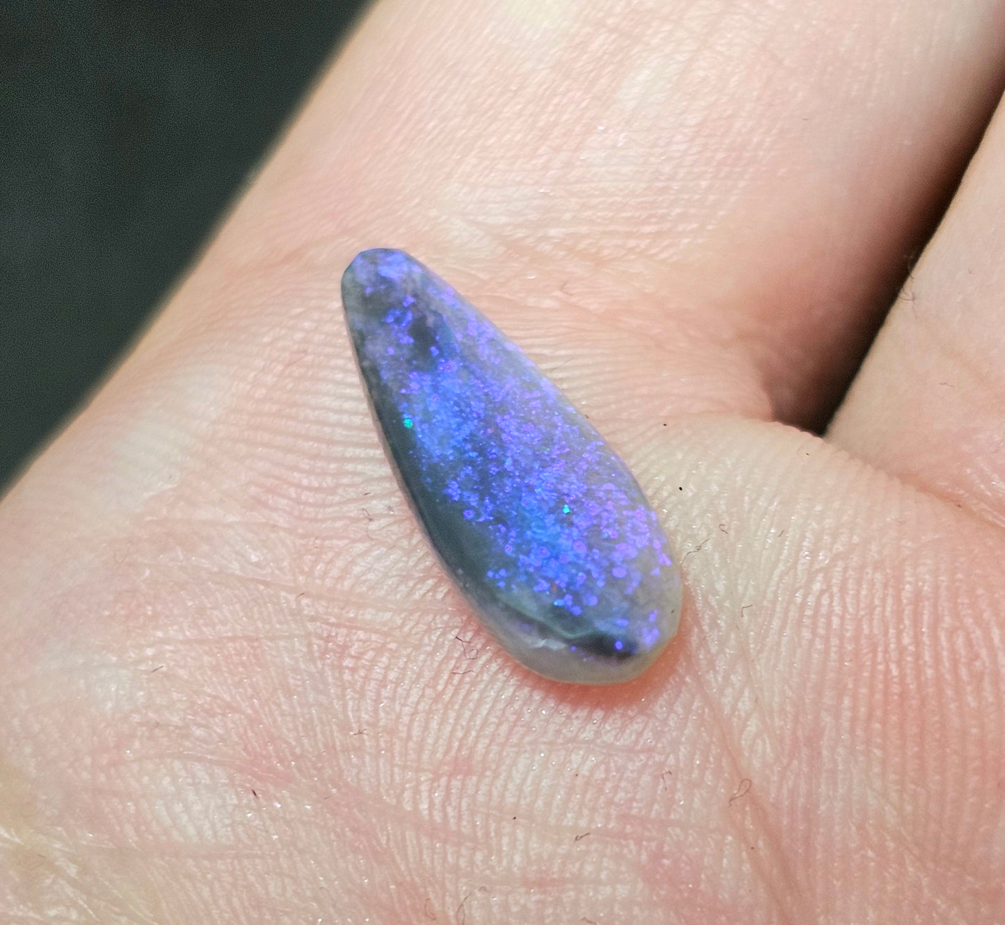 2.70cts Blue Black Opal (V6)