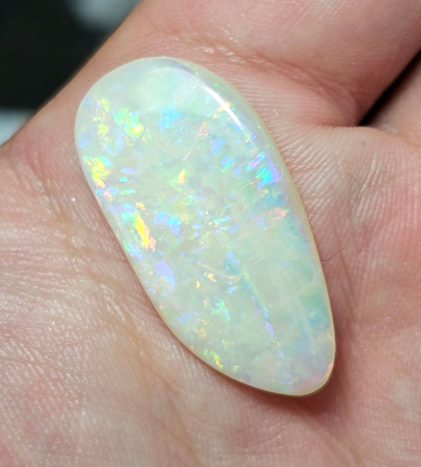 12cts Big Rainbow Opal!! Investment Stone! (LRW44)