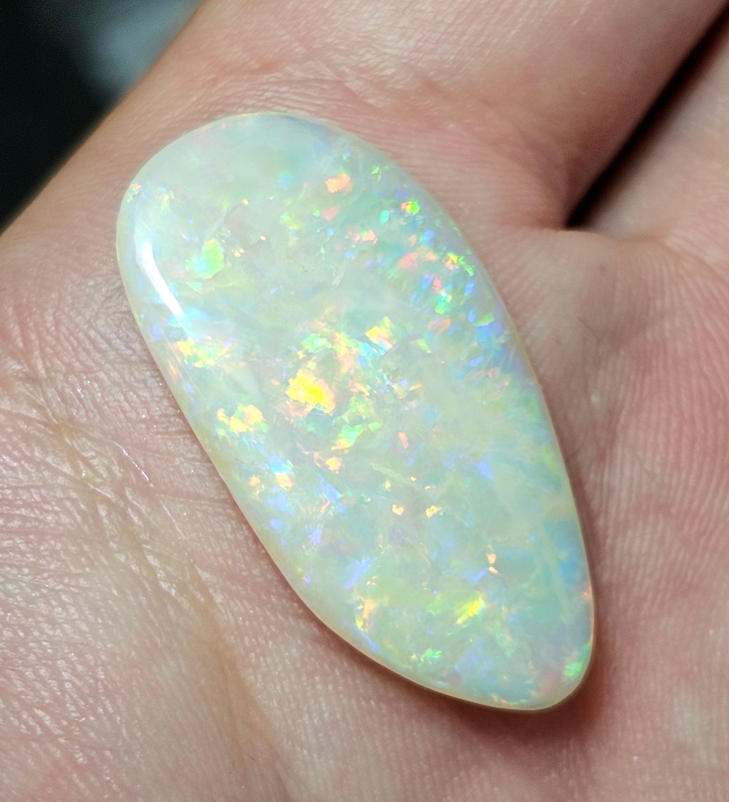 12cts Big Rainbow Opal!! Investment Stone! (LRW44)