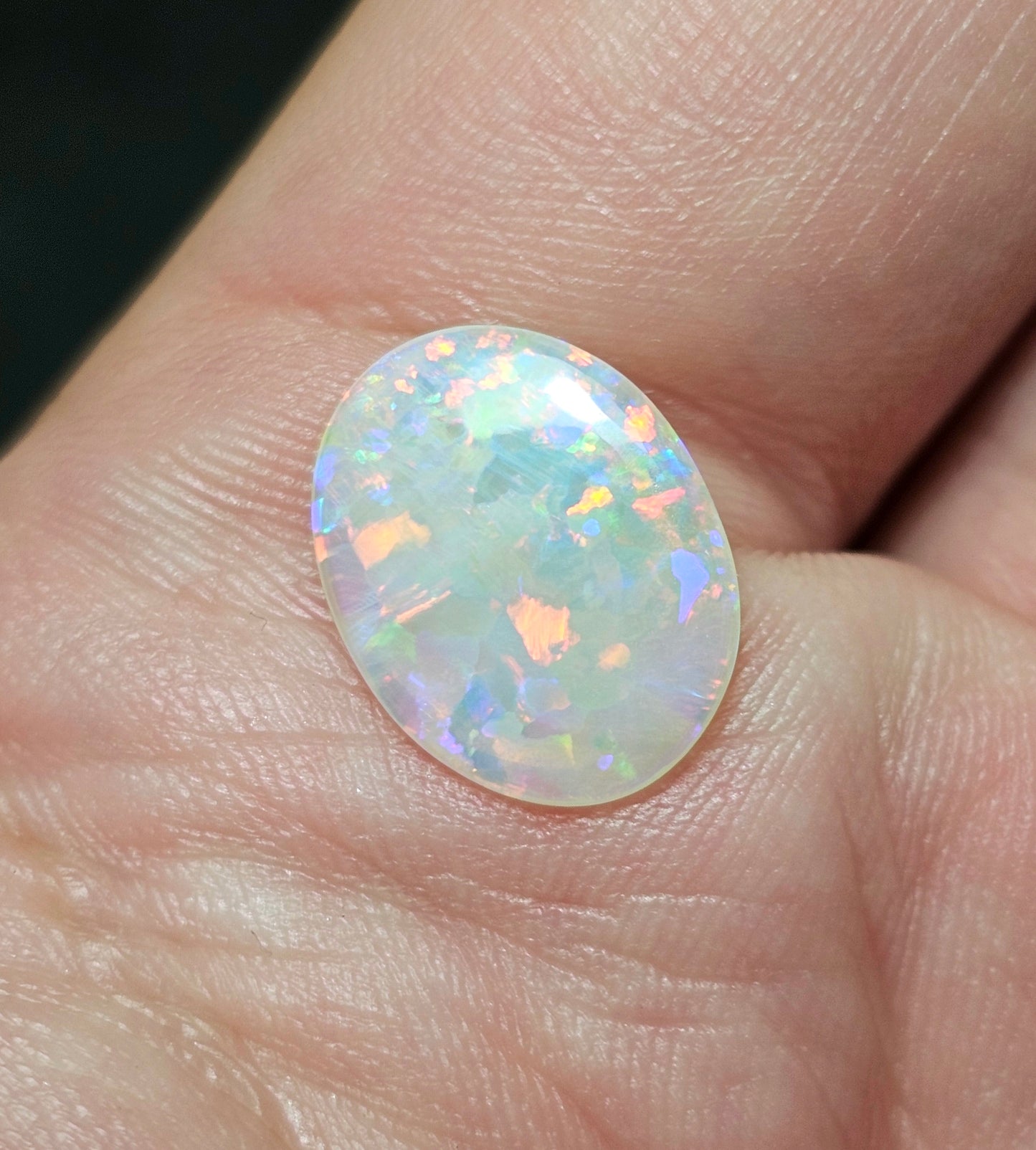 1.80cts Beautiful Opal with lots of red! (LRA7)