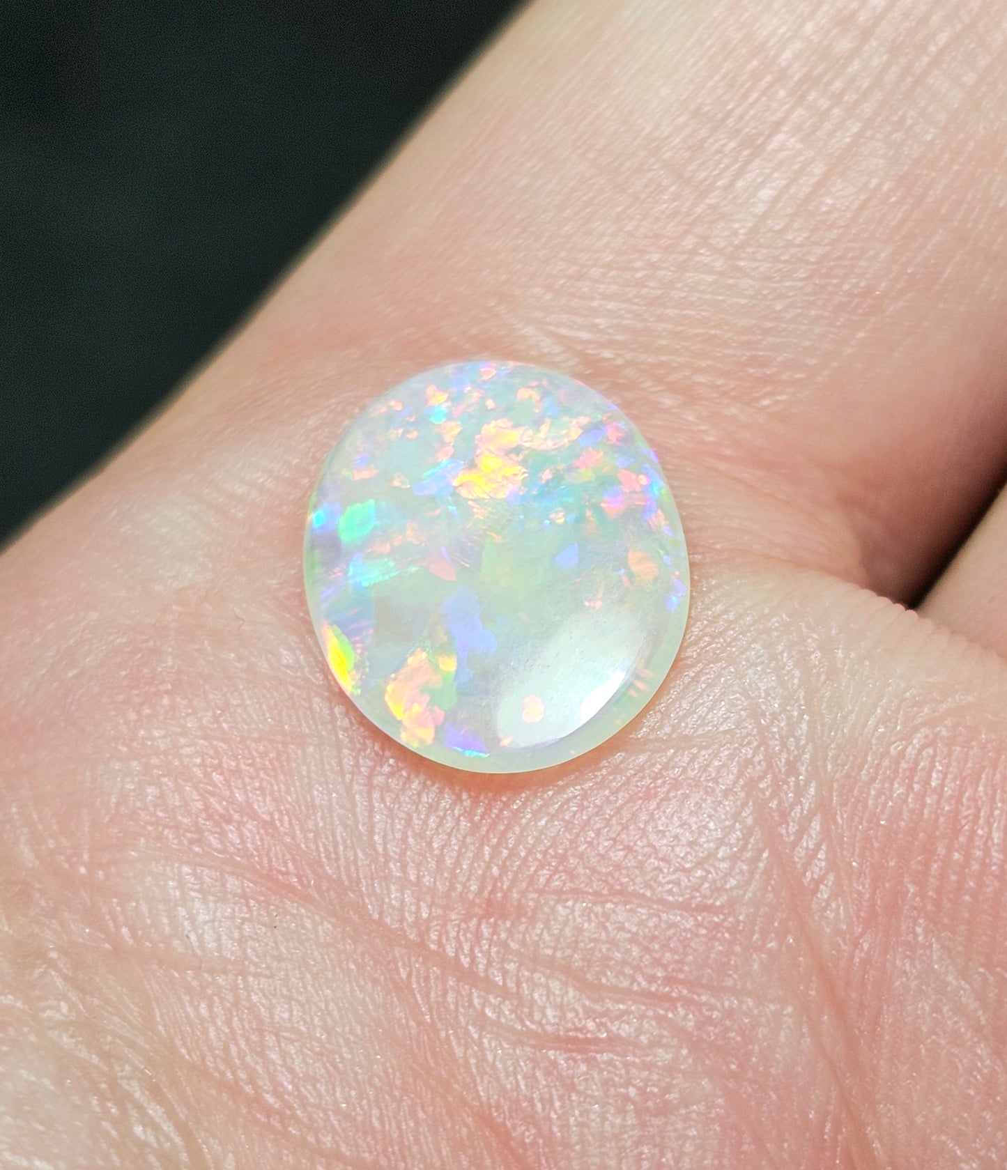 1.80cts Beautiful Opal with lots of red! (LRA7)