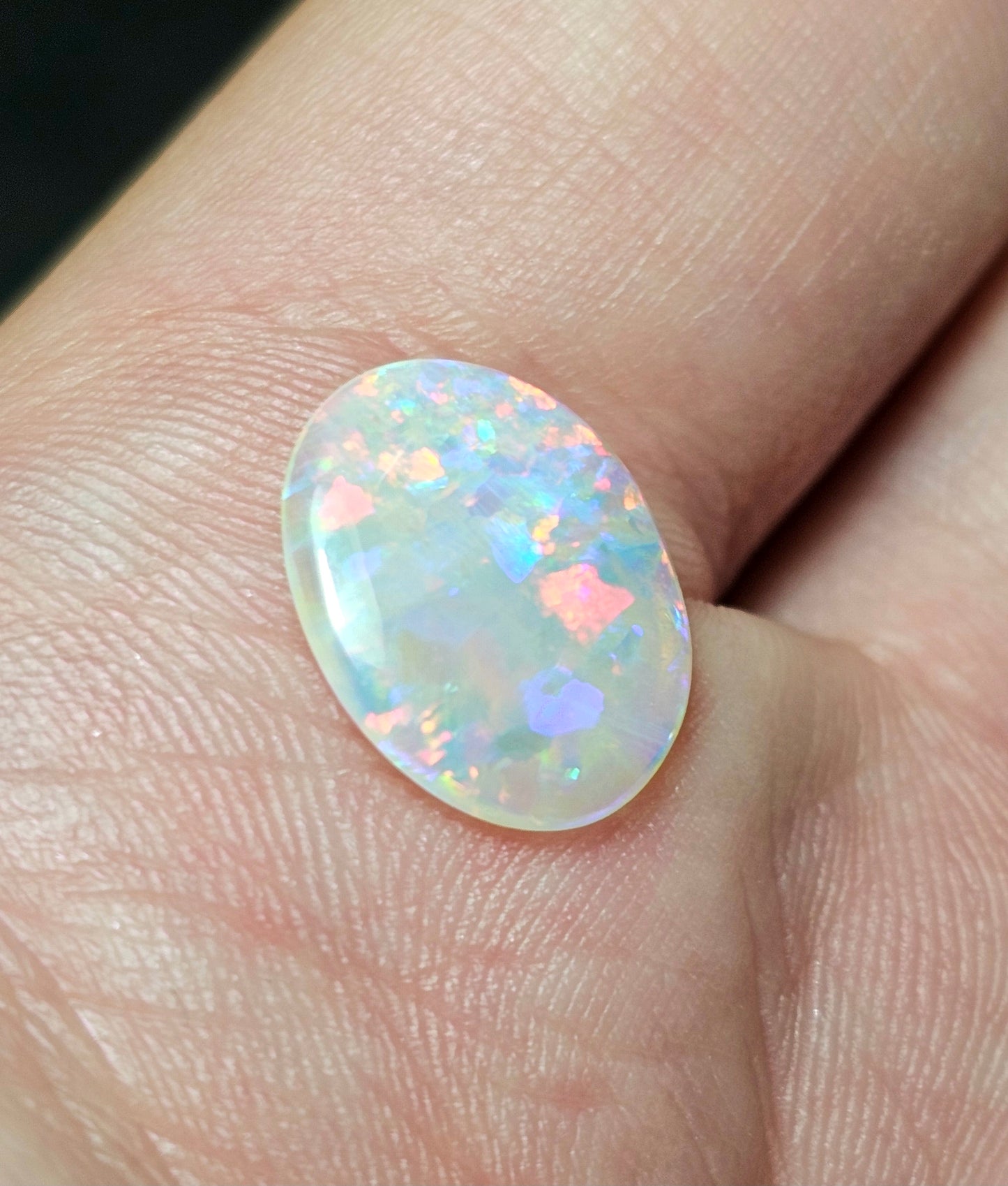 1.80cts Beautiful Opal with lots of red! (LRA7)