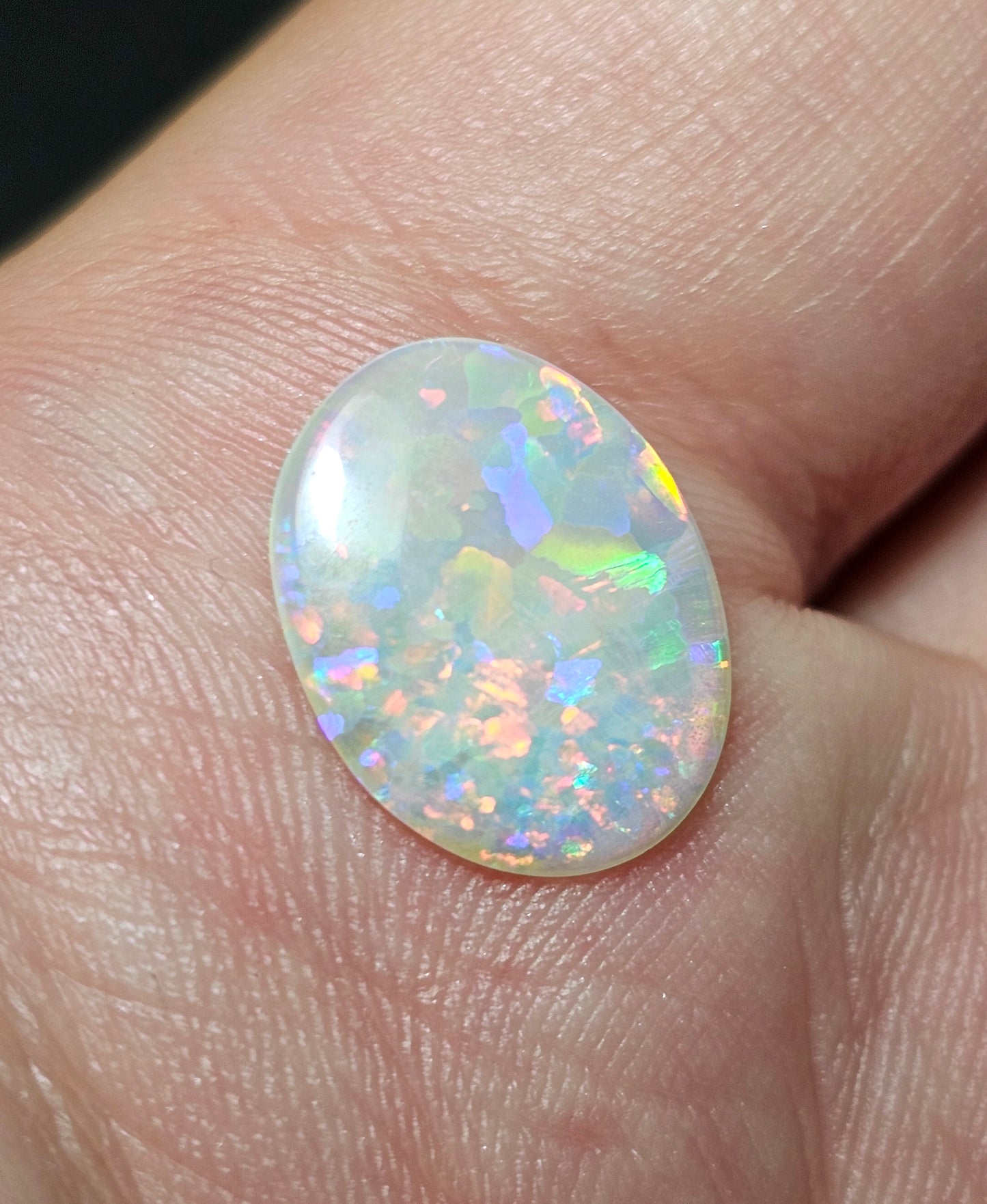 1.80cts Beautiful Opal with lots of red! (LRA7)