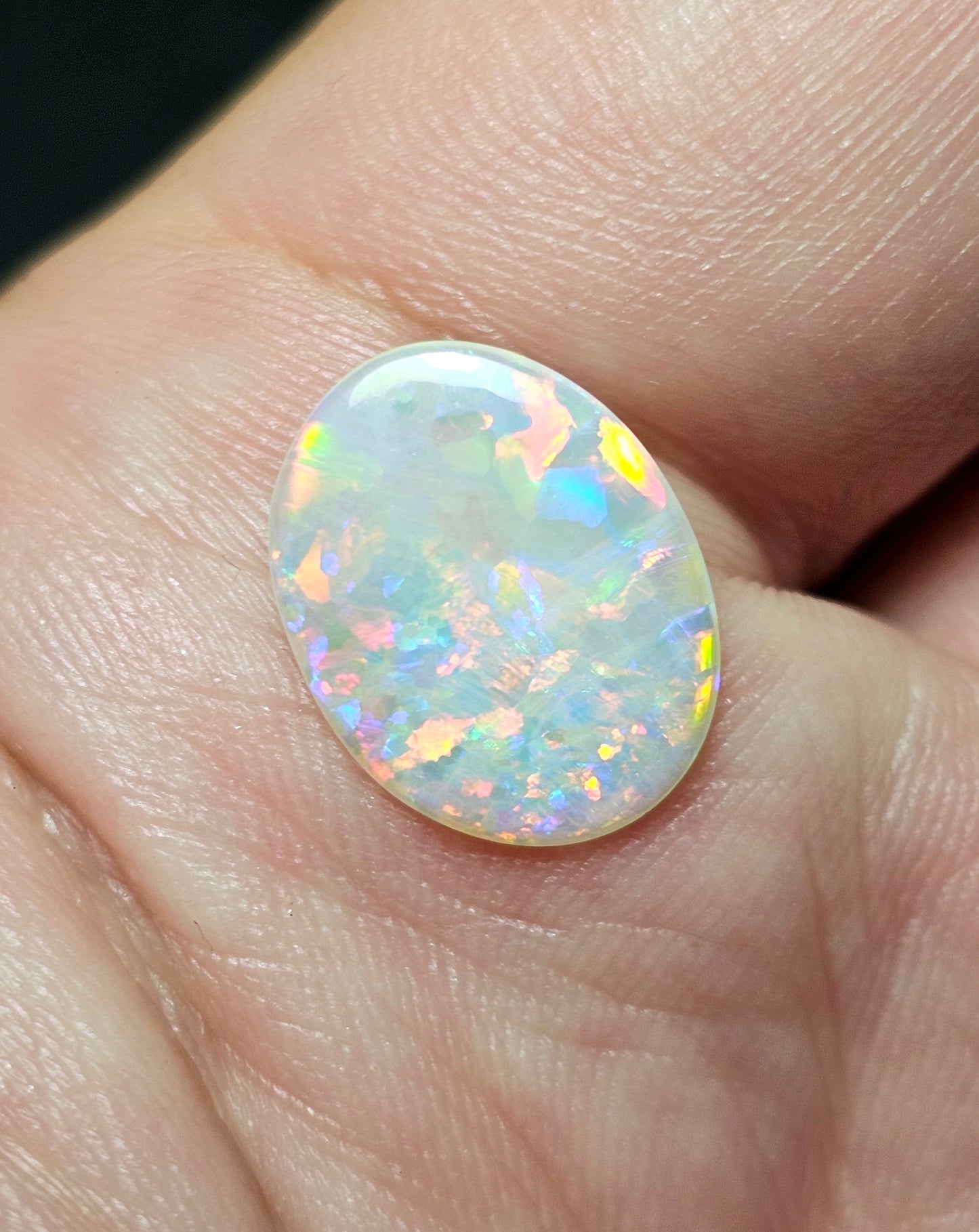 1.80cts Beautiful Opal with lots of red! (LRA7)