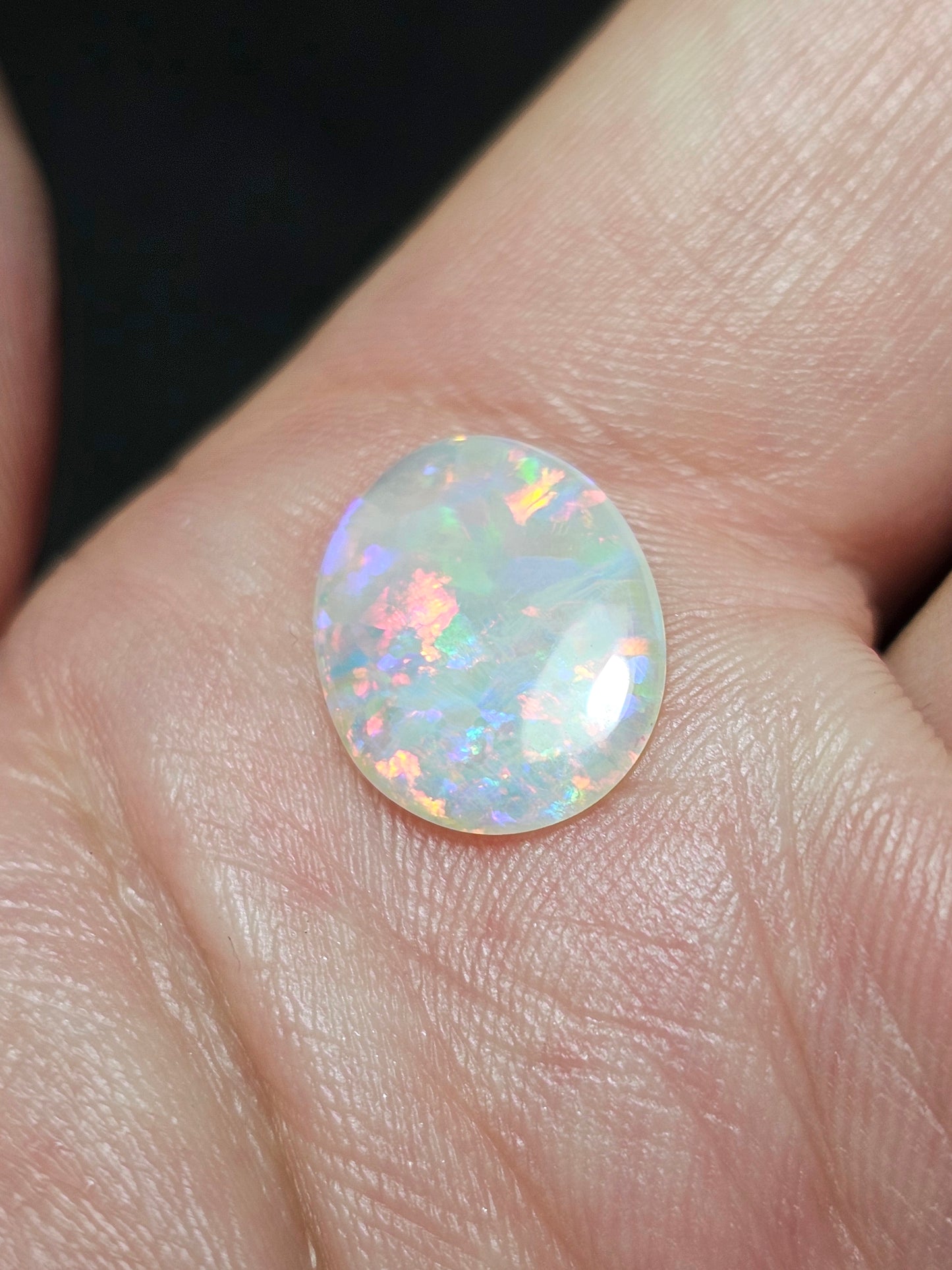 1.80cts Beautiful Opal with lots of red! (LRA7)
