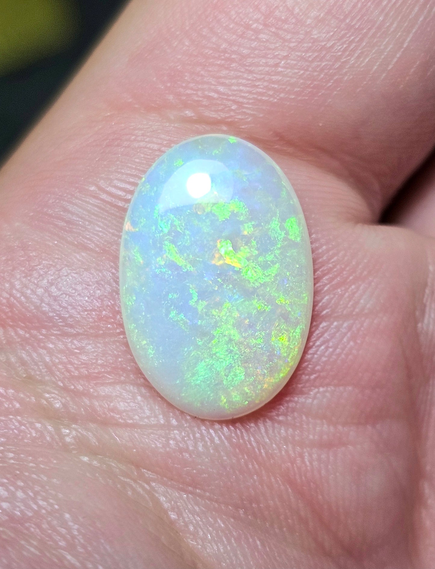 3cts Beautiful Green Opal! (LRA4)
