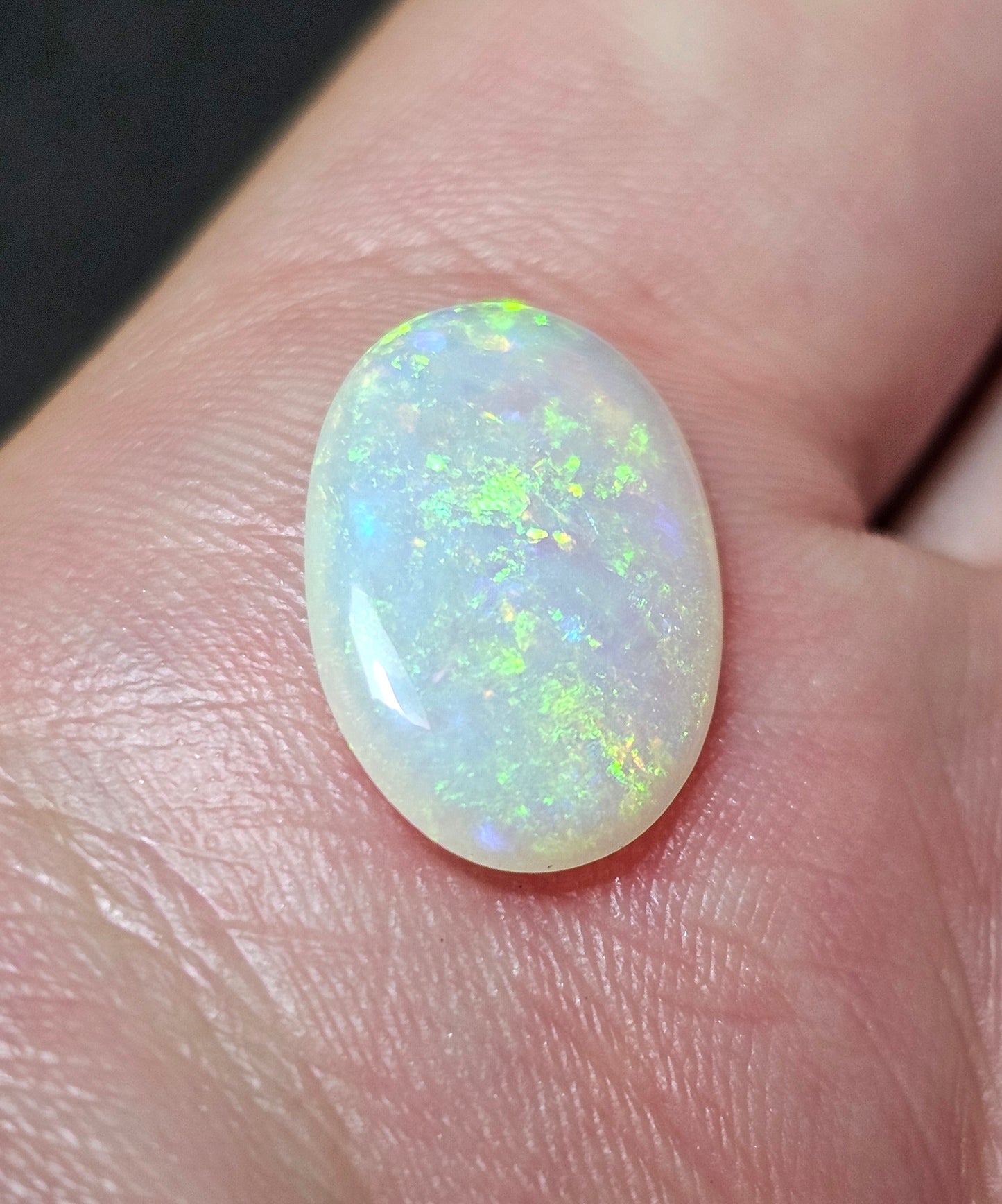 3cts Beautiful Green Opal! (LRA4)