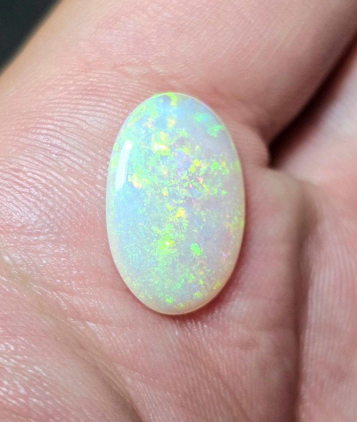 3cts Beautiful Green Opal! (LRA4)
