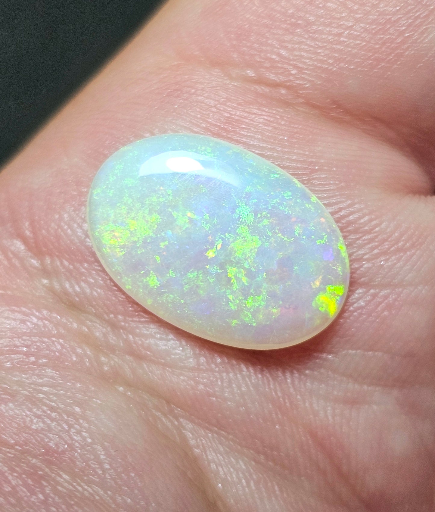 3cts Beautiful Green Opal! (LRA4)