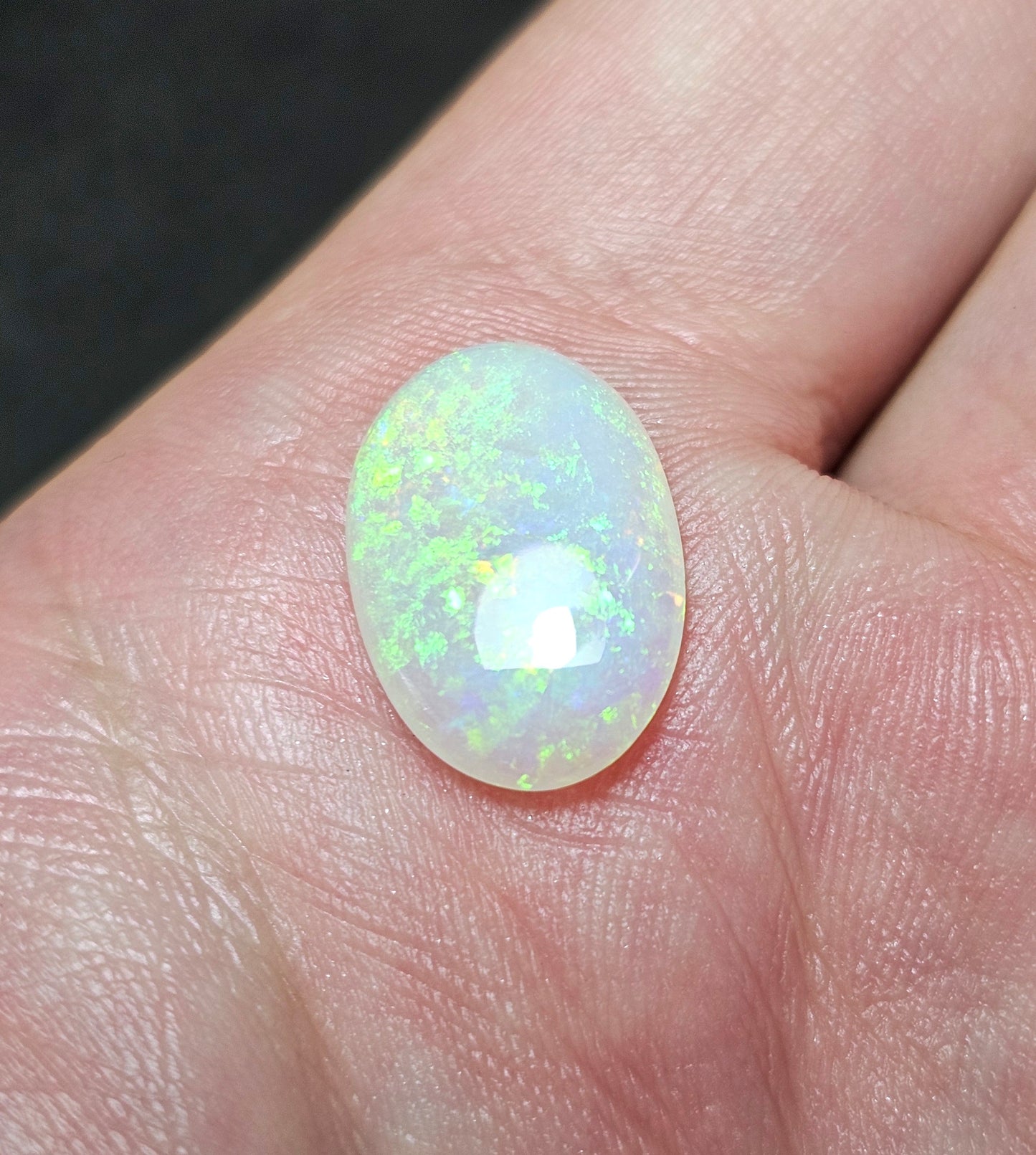 3cts Beautiful Green Opal! (LRA4)