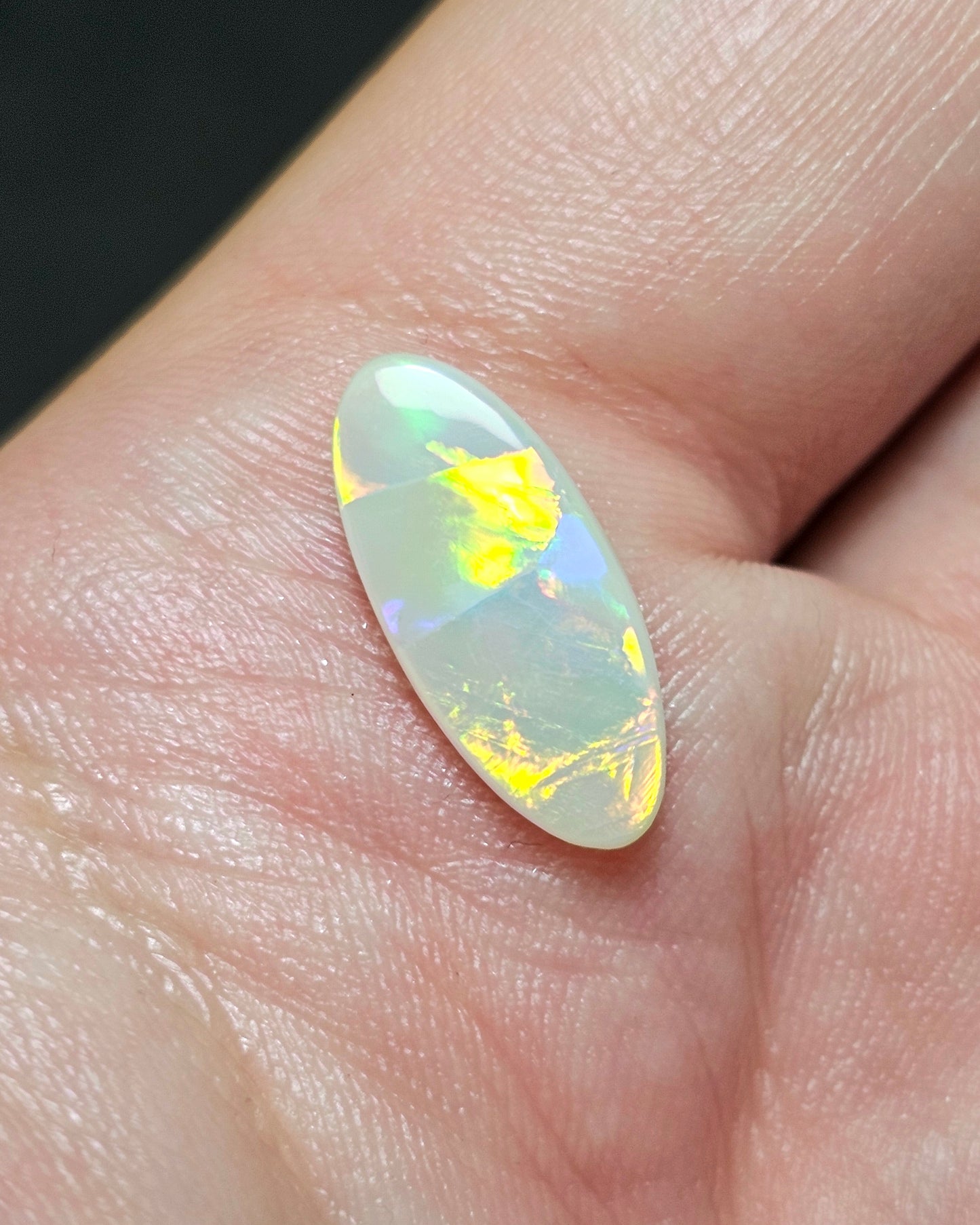2.20cts Rare Flagstone Solid Opal from Lightning Ridge! (LRA1)