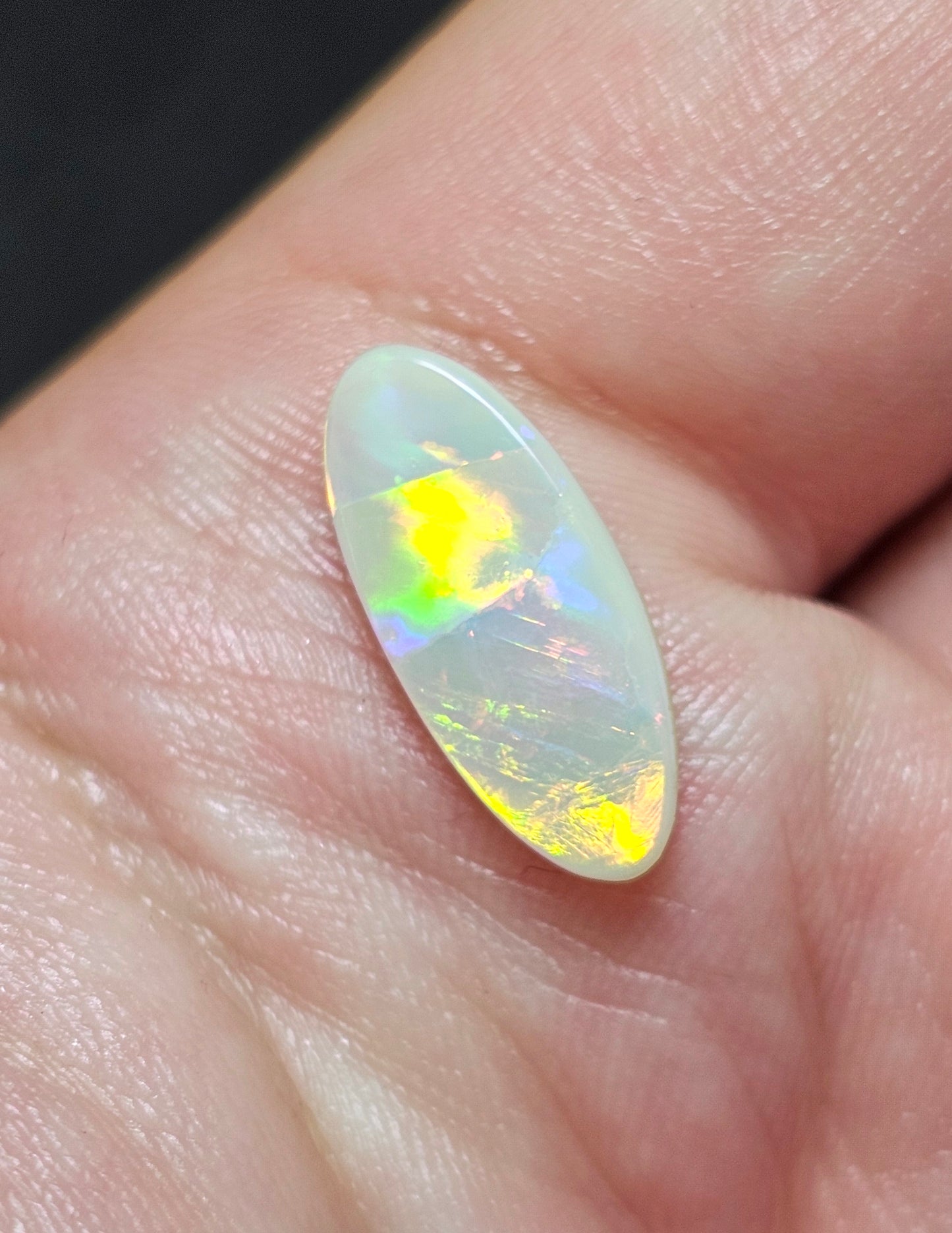 2.20cts Rare Flagstone Solid Opal from Lightning Ridge! (LRA1)