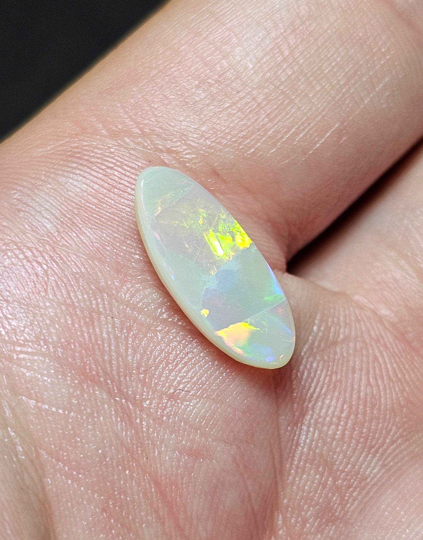 2.20cts Rare Flagstone Solid Opal from Lightning Ridge! (LRA1)