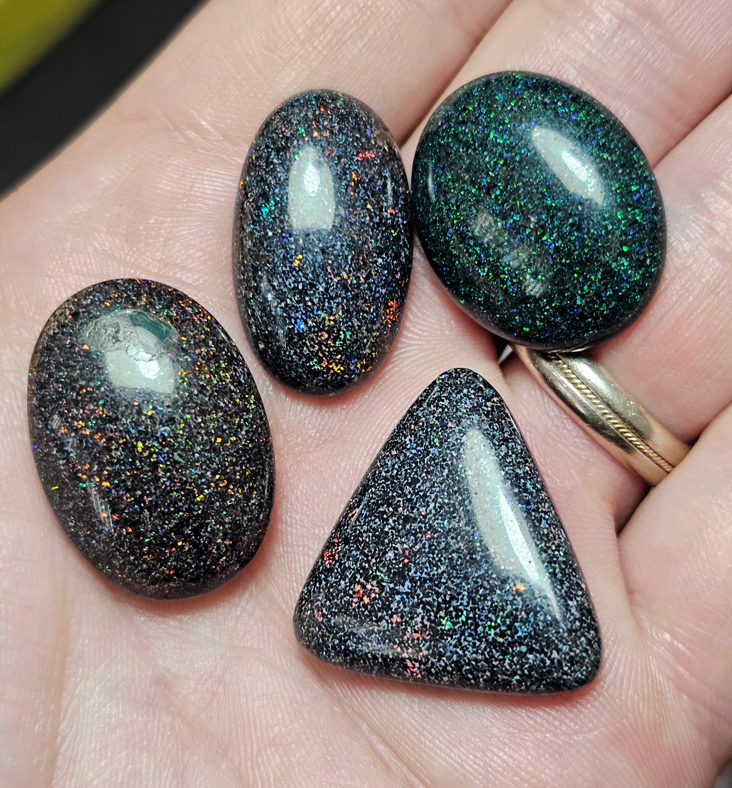 72cts Dealers Fairy Opal Parcel - 4 x Fairy Opals (AP6)