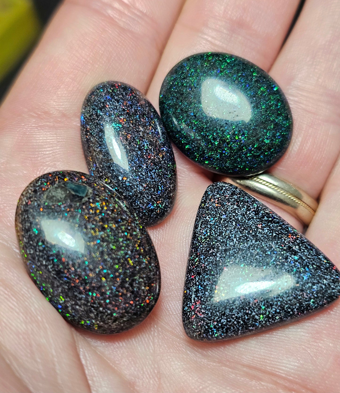 72cts Dealers Fairy Opal Parcel - 4 x Fairy Opals (AP6)