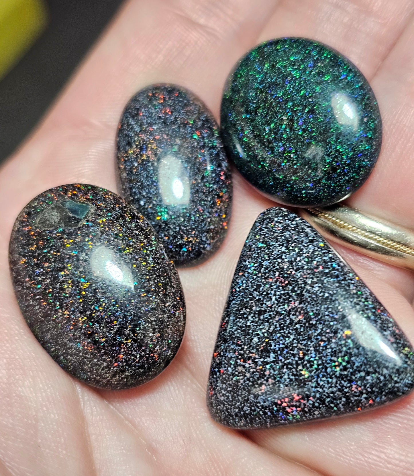 72cts Dealers Fairy Opal Parcel - 4 x Fairy Opals (AP6)