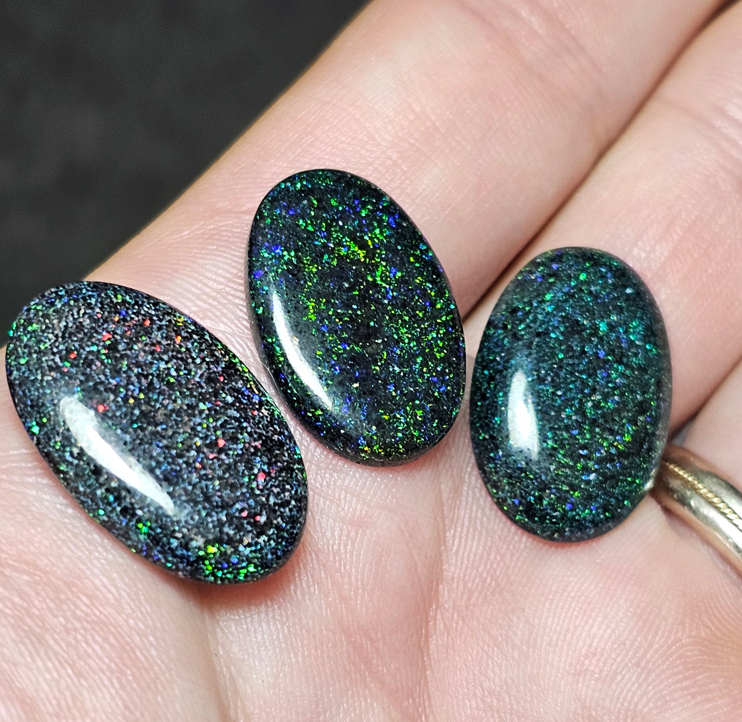 26cts Dealers Fairy Opal Parcel - 3 x Fairy Opals (AP4)