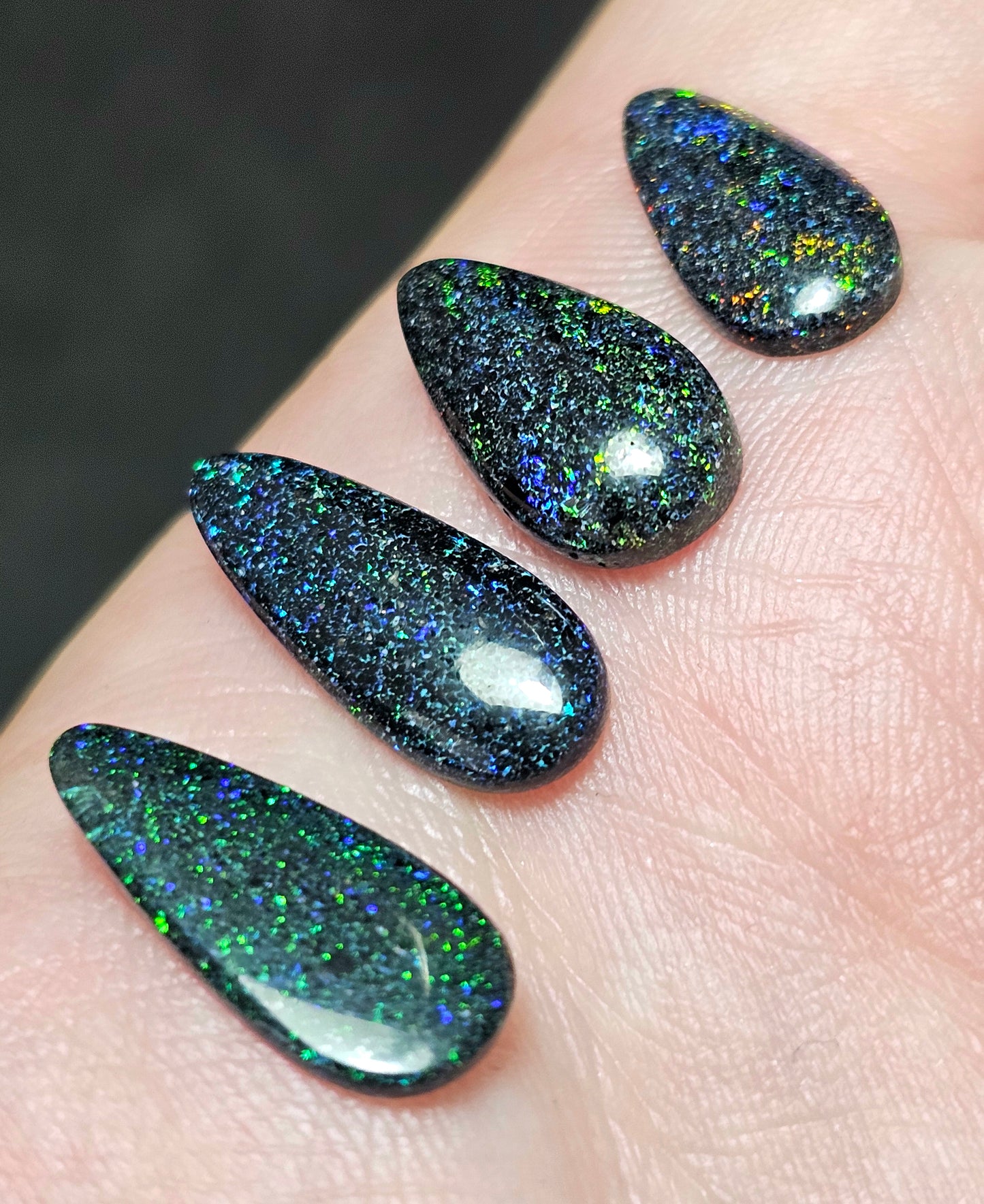 7.50cts Dealers Fairy Opal Parcel - 4 x Fairy Opals (AP3)