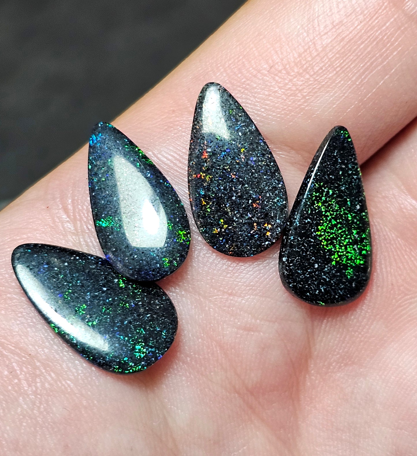 9cts Dealers Fairy Opal Parcel - 4 x Fairy Opals (AP2)
