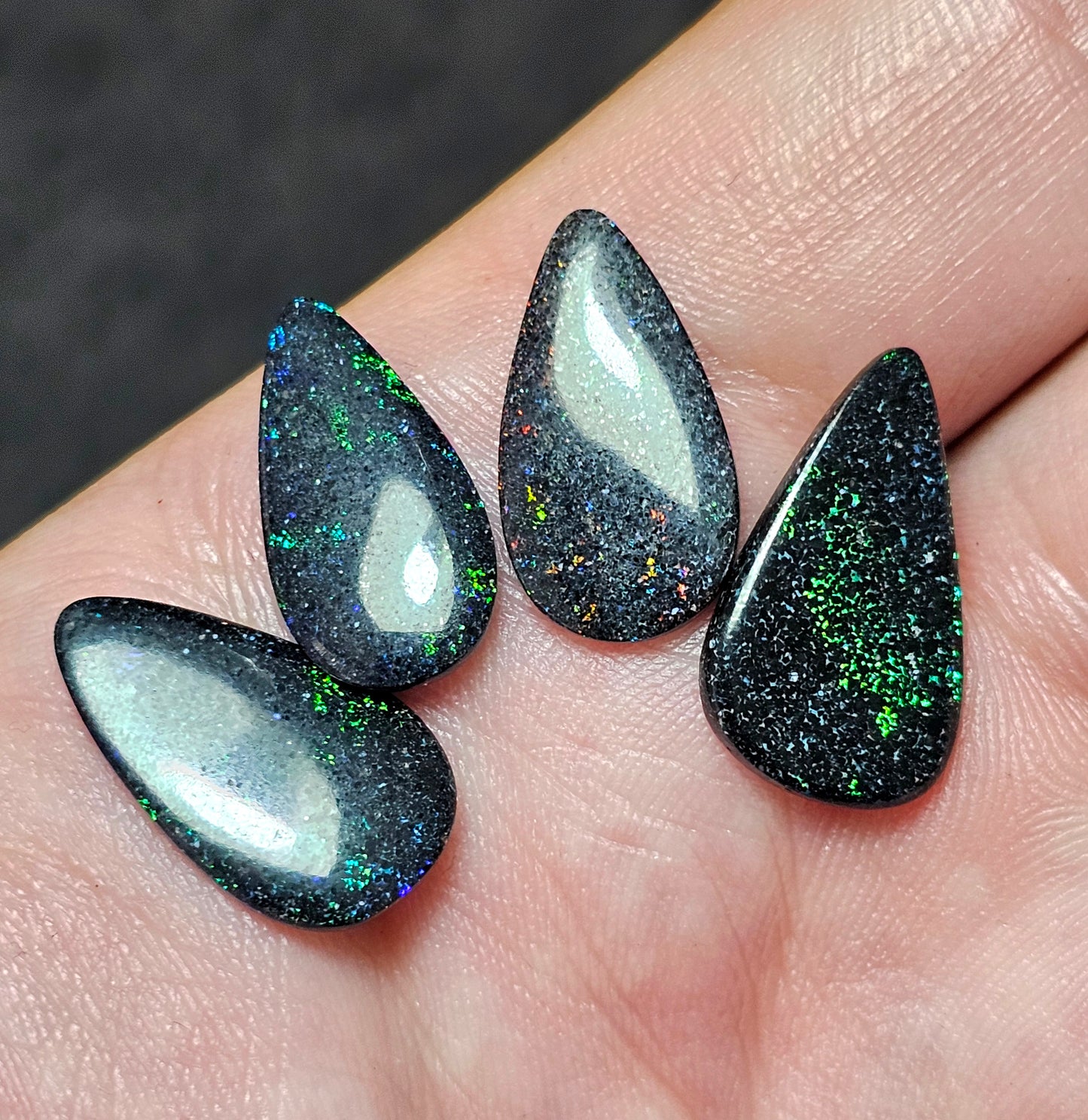 9cts Dealers Fairy Opal Parcel - 4 x Fairy Opals (AP2)