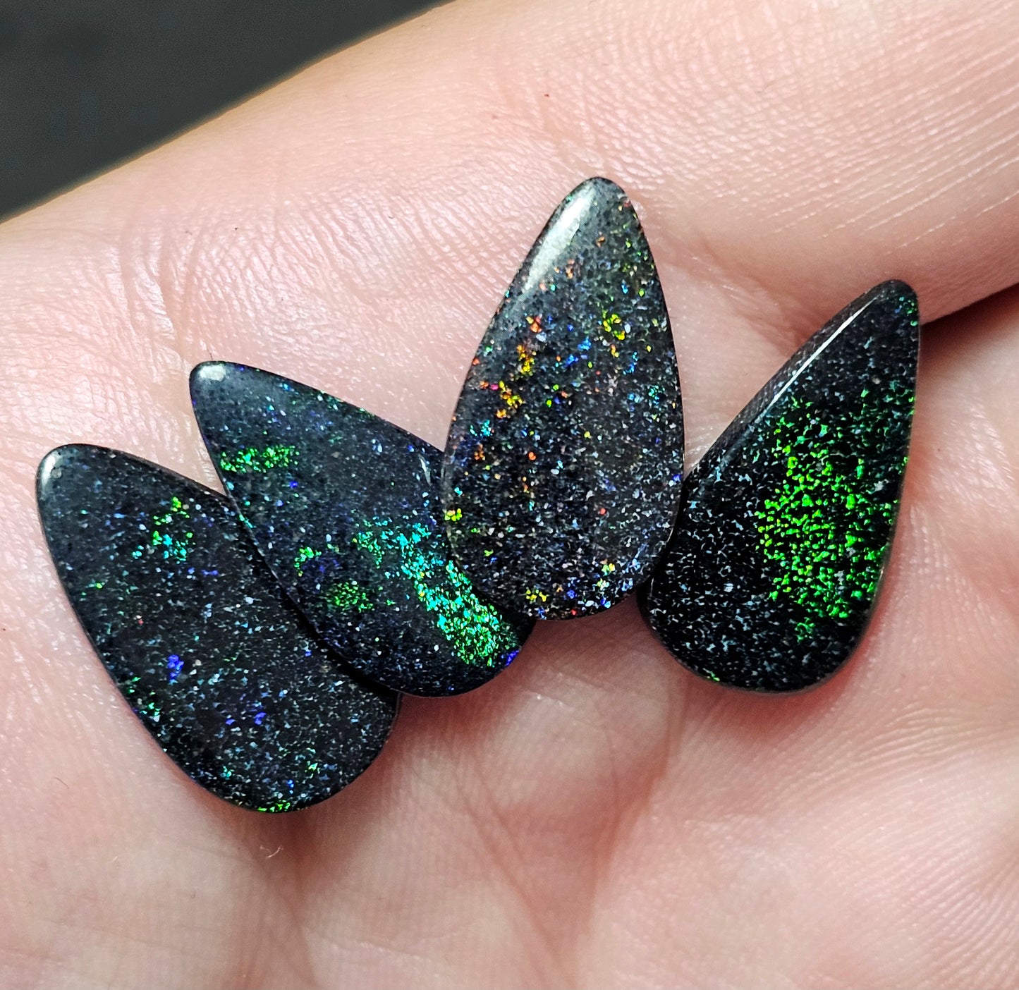 9cts Dealers Fairy Opal Parcel - 4 x Fairy Opals (AP2)