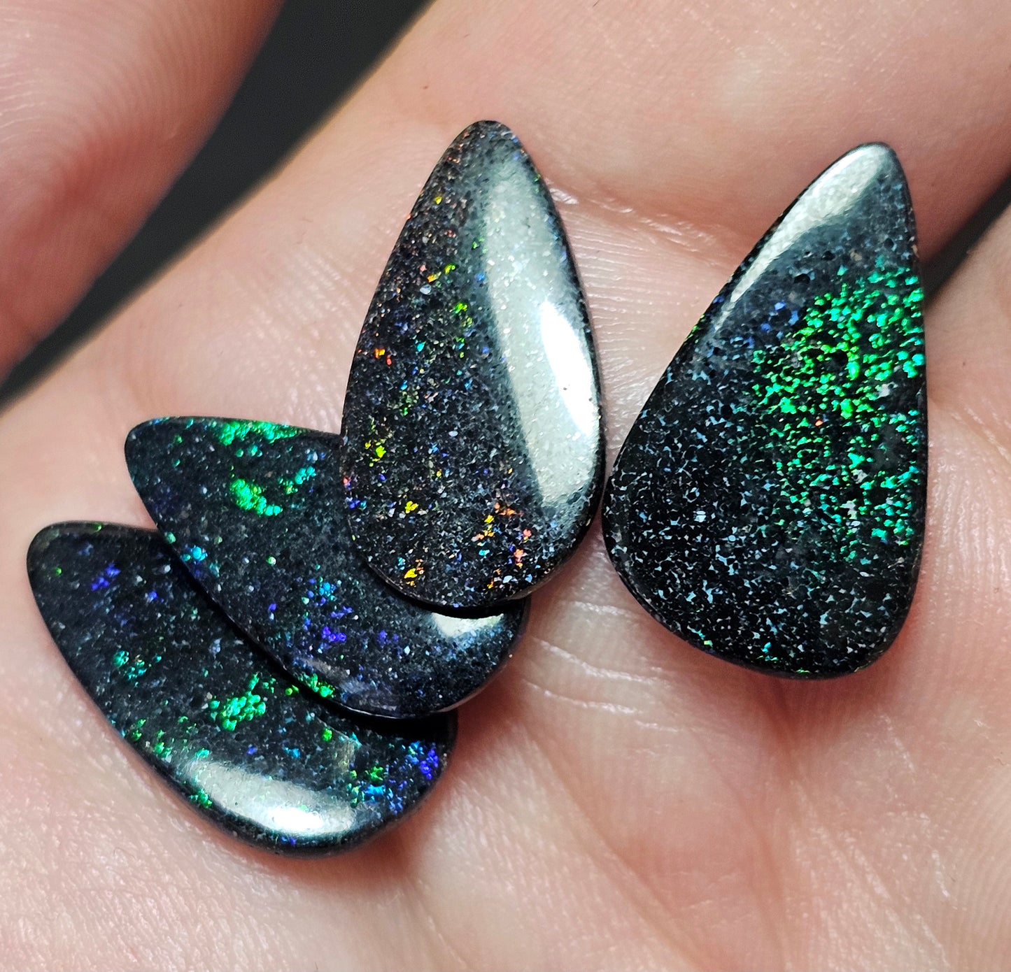 9cts Dealers Fairy Opal Parcel - 4 x Fairy Opals (AP2)