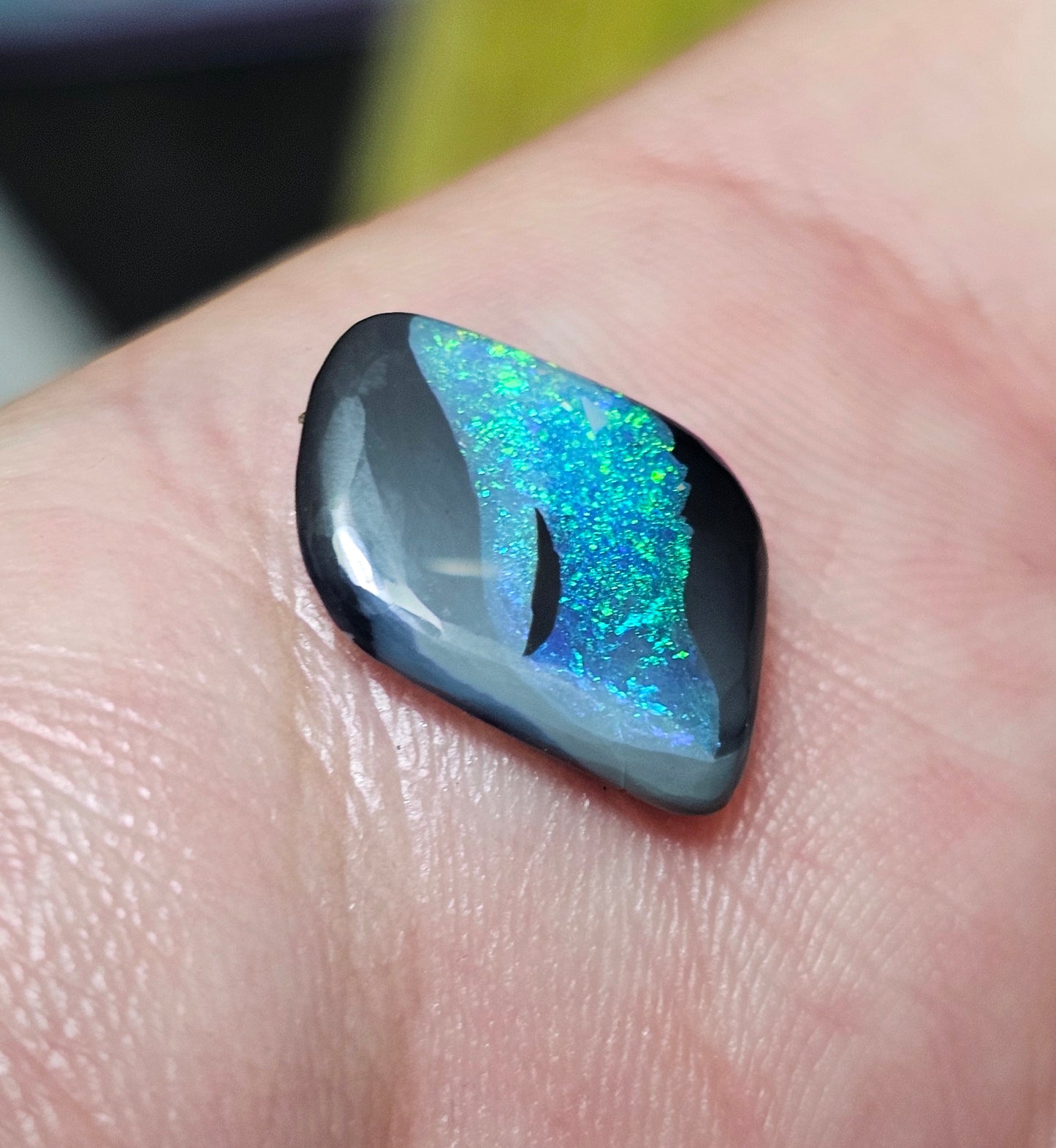 3cts Black Opal from Lightning Ridge! (LRW30)