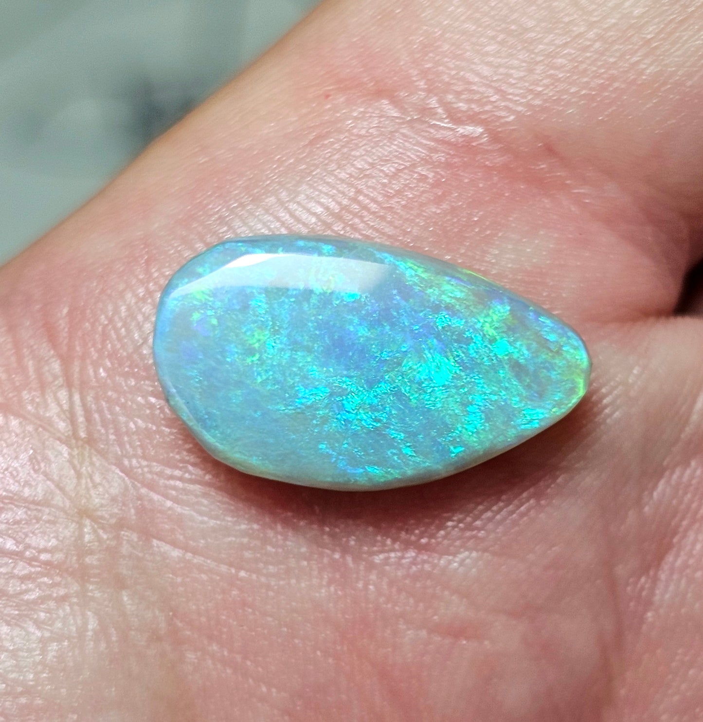 6.50 Coral Green Opal from Lightning Ridge! (ALR39)