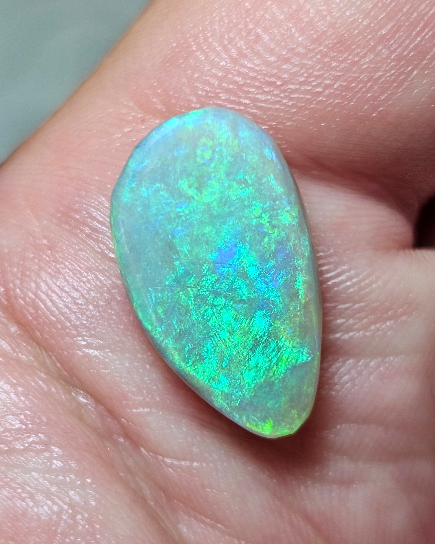 6.50 Coral Green Opal from Lightning Ridge! (ALR39)