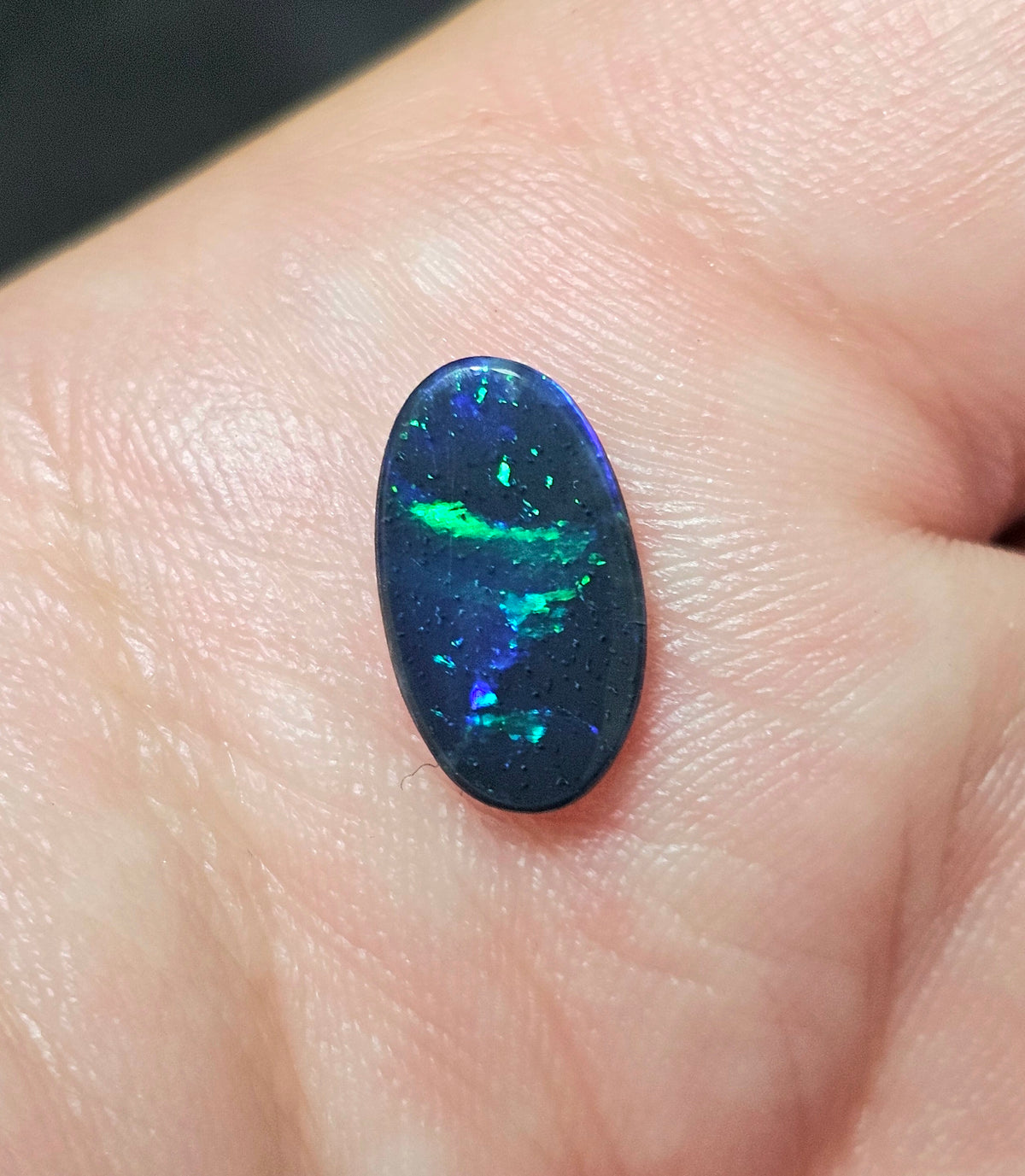 1.20cts Black Opal from Lightning Ridge! (LRA2)  NEW !!