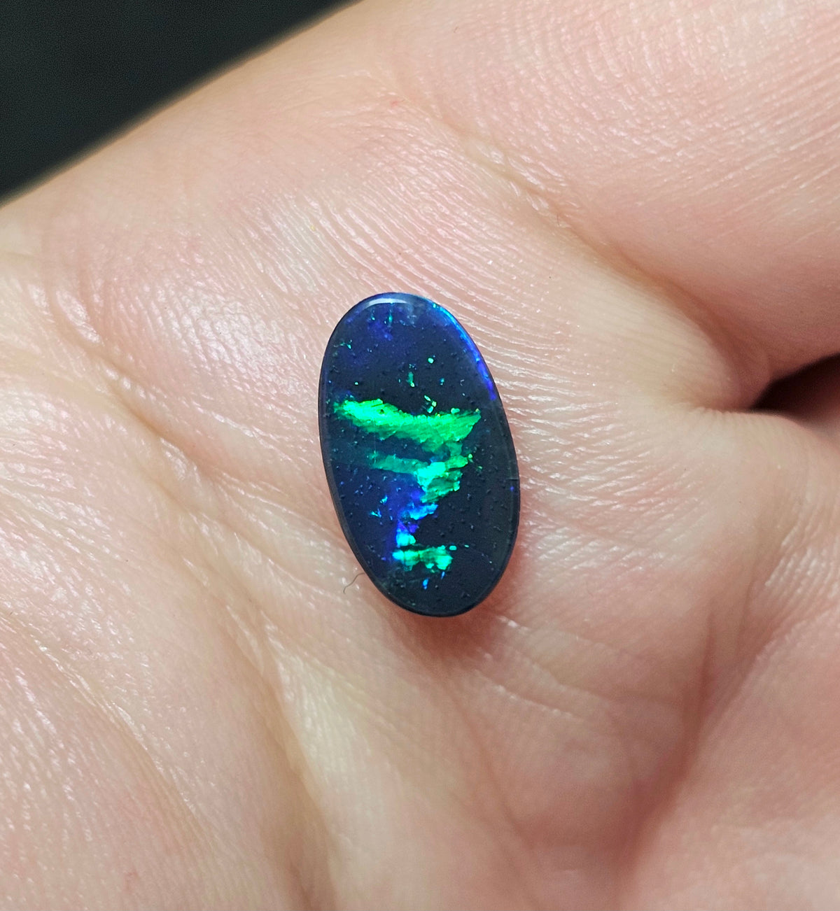1.20cts Black Opal from Lightning Ridge! (LRA2)  NEW !!