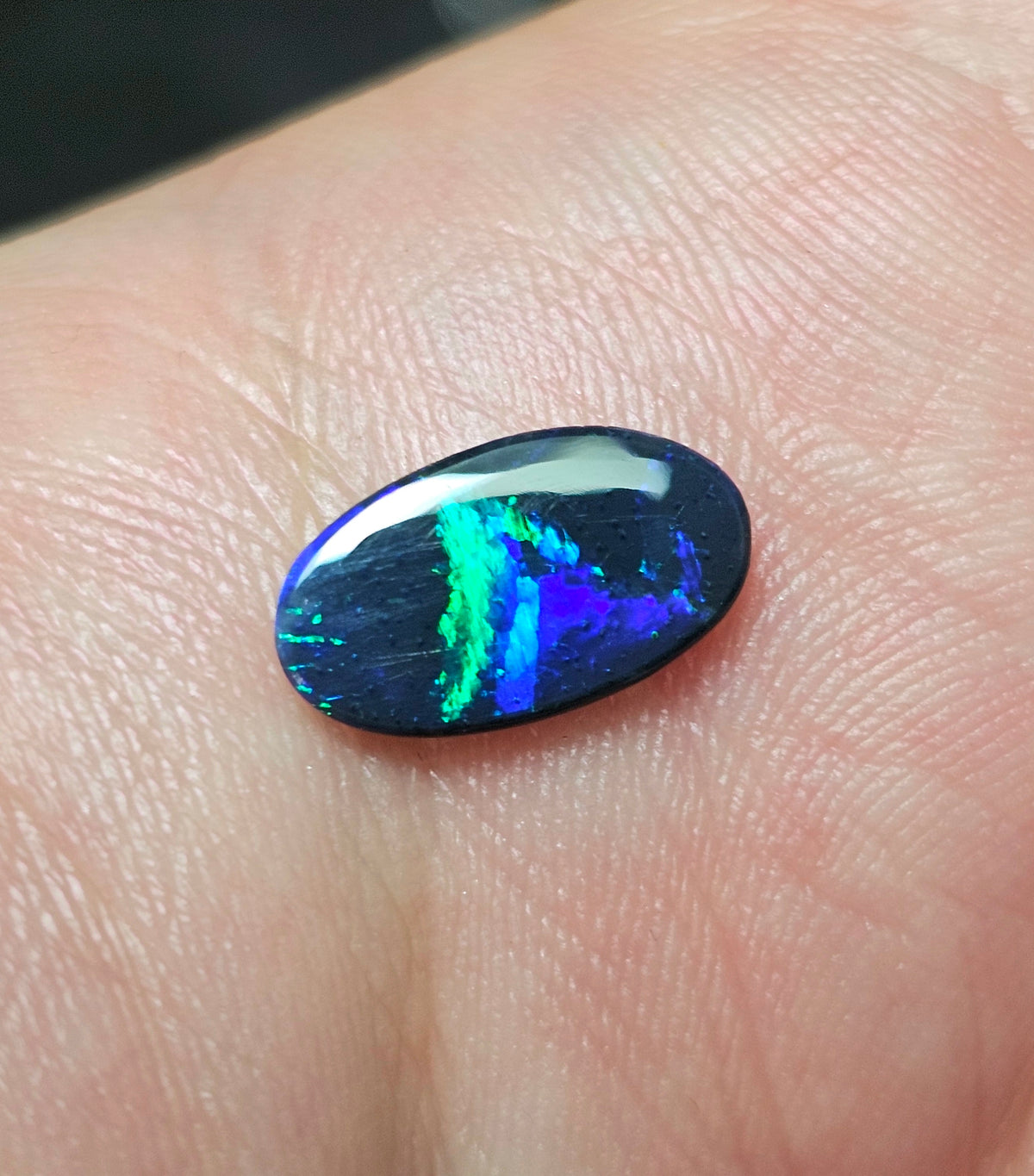 1.20cts Black Opal from Lightning Ridge! (LRA2)  NEW !!