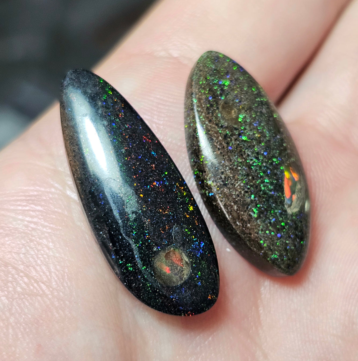 23cts 2 x Lovely Fairy Opal Art - WEEKLY SPECIAL PRICE SOA1