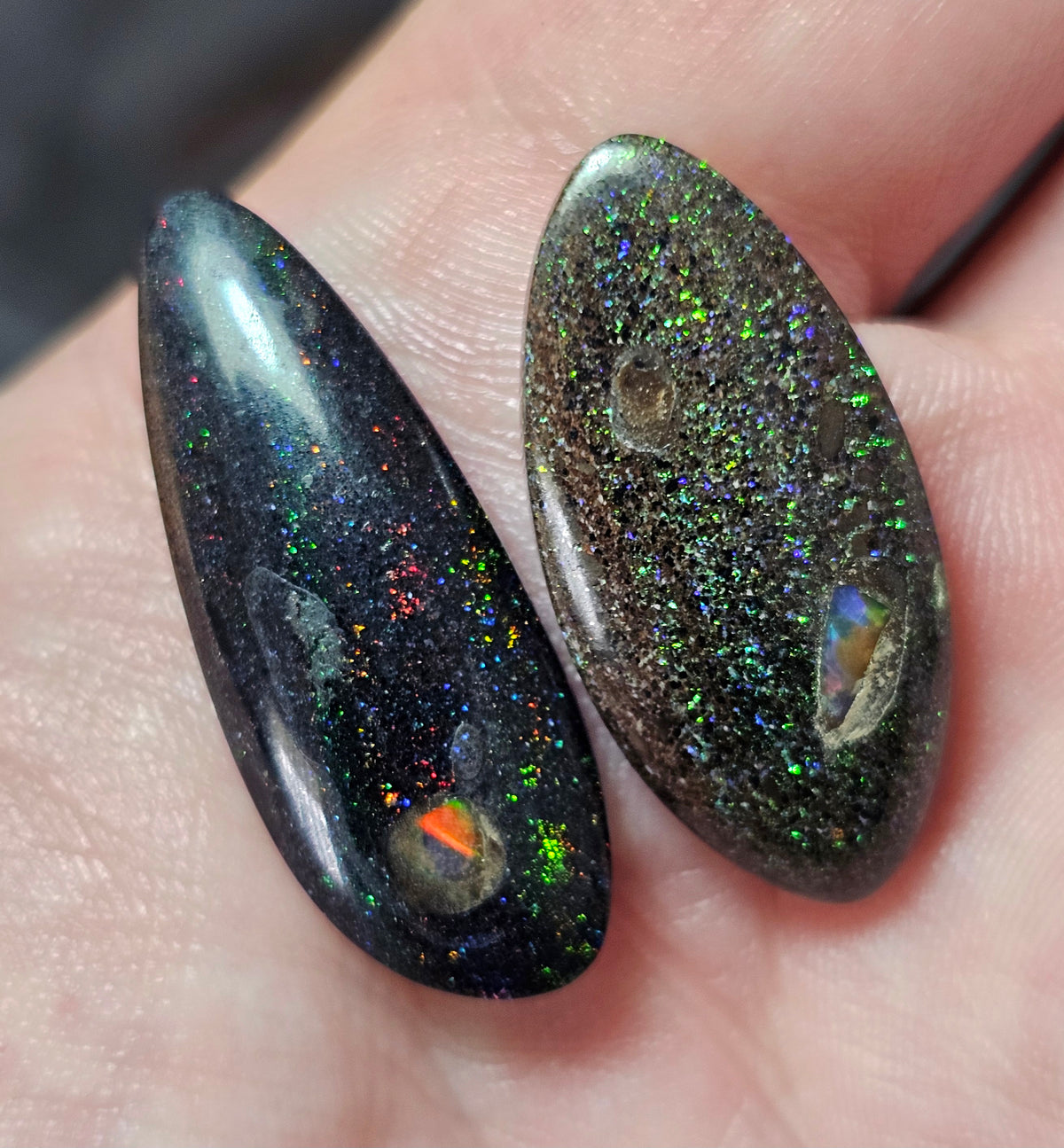 23cts 2 x Lovely Fairy Opal Art - WEEKLY SPECIAL PRICE SOA1