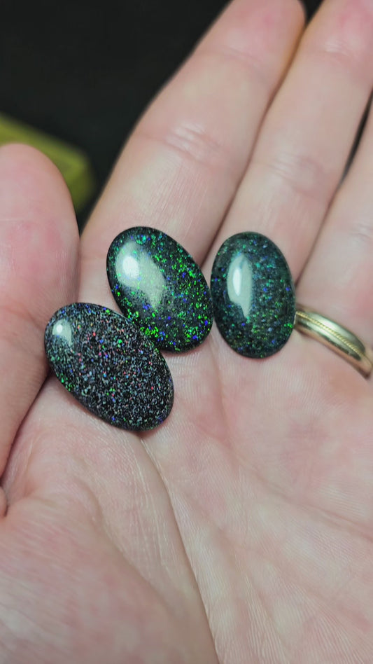26cts Dealers Fairy Opal Parcel - 3 x Fairy Opals (AP4)
